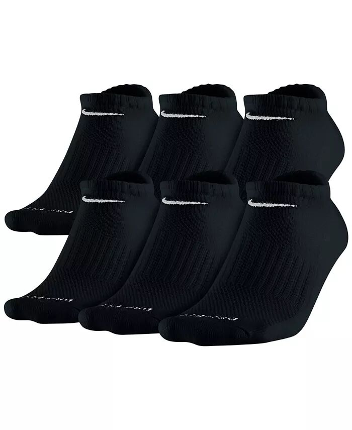 Носки унисекс повседневные мягкие тренировочные не для показа, 6 пар Nike, черный
Носки унисекс повседневные мягкие тренировочные не для показа, 6 пар Nike, черный