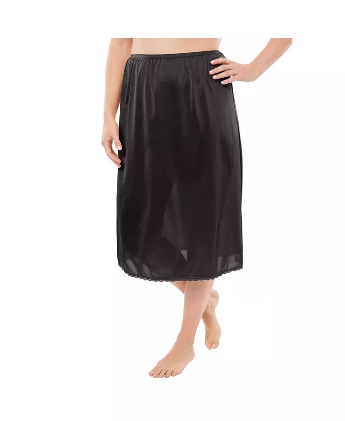 Женские трусики-полуслипы больших размеров 28 дюймов, 2 шт. в упаковке Comfort Choice, черный 
Женские трусики-полуслипы больших размеров 28 дюймов, 2 шт. в упаковке Comfort Choice, черный