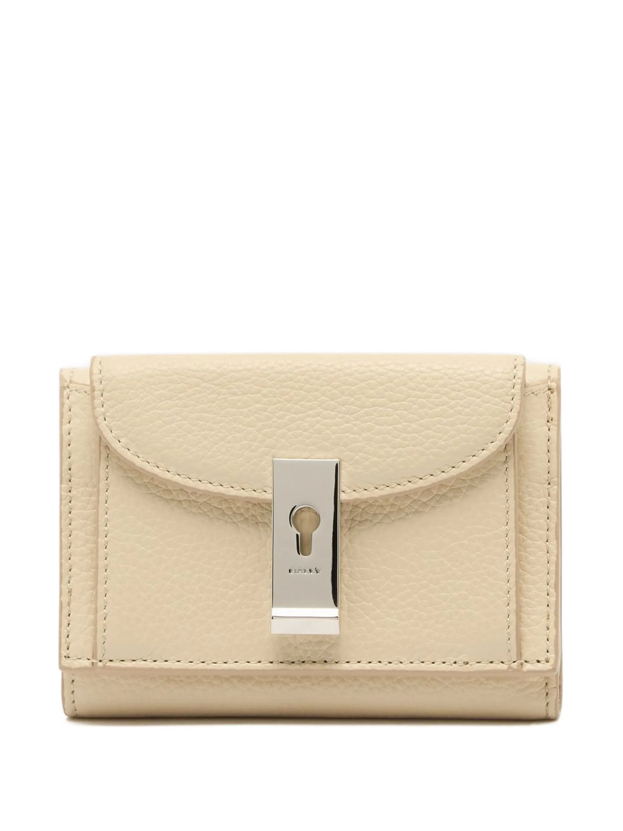 Кошелек Lock Me из зернистой кожи Bally, бежевый
Кошелек Lock Me из зернистой кожи Bally, бежевый