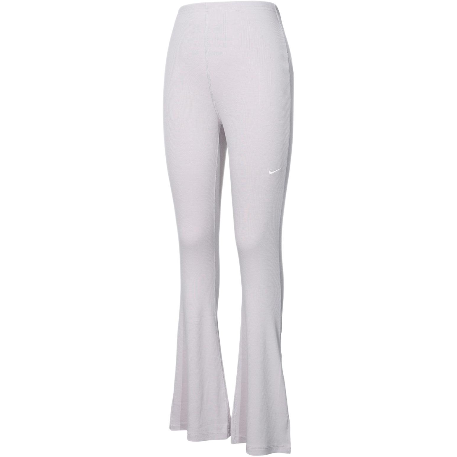 Спортивные уютные трикотажные повседневные брюки женские серо-фиолетовые Nike 
Спортивные уютные трикотажные повседневные брюки женские серо-фиолетовые Nike