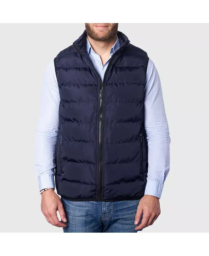 Мужская легкая альтернативная пуховая жилетка без рукавов Alpine Swiss, синий
Мужская легкая альтернативная пуховая жилетка без рукавов Alpine Swiss, синий