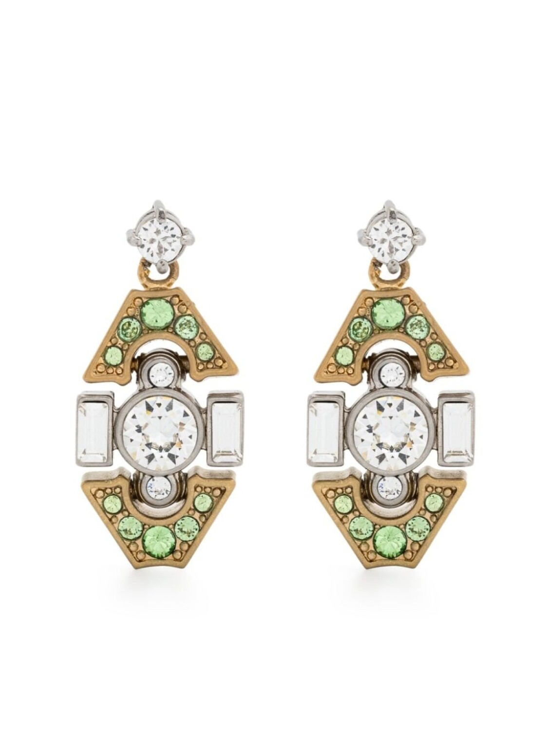 Серьги с кристаллами Miu Miu, серебряный
Серьги с кристаллами Miu Miu, серебряный