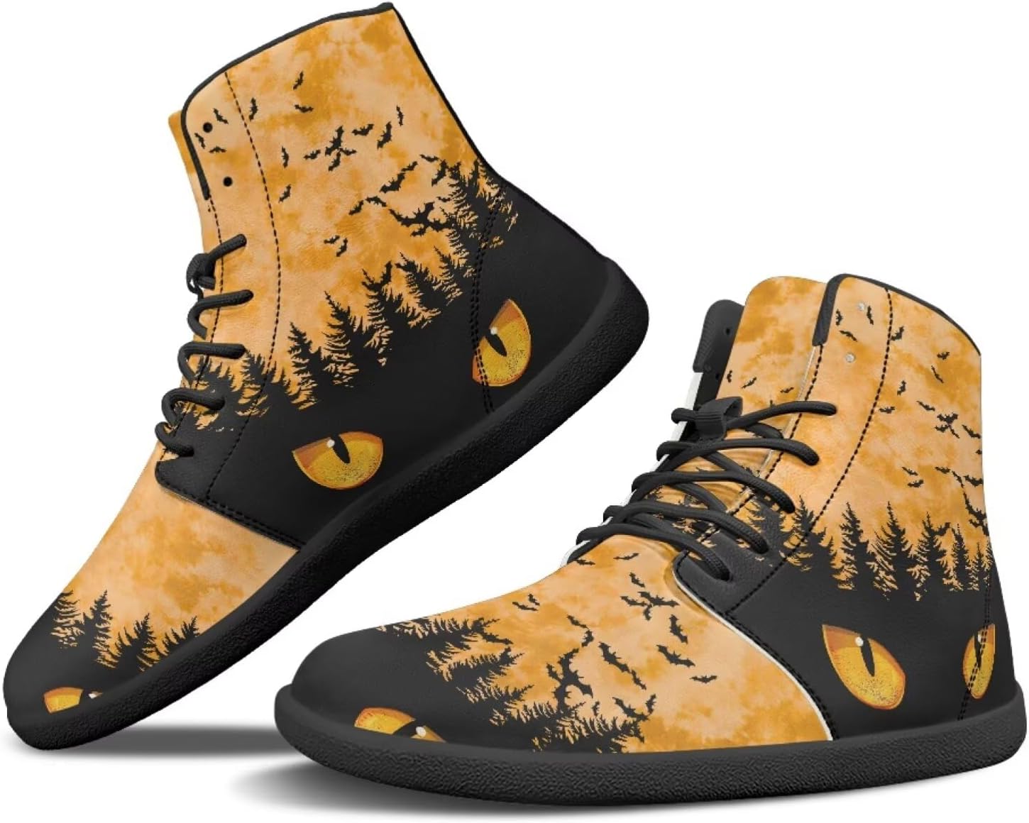 Мужские высокие зимние ботинки Binienty Barefoot Zero Drop для походов, водонепроницаемые, из искусственной кожи, Halloween Eyes & Forest Bats
Мужские высокие зимние ботинки Binienty Barefoot Zero Drop для походов, водонепроницаемые, из искусственной кожи, Halloween Eyes & Forest Bats