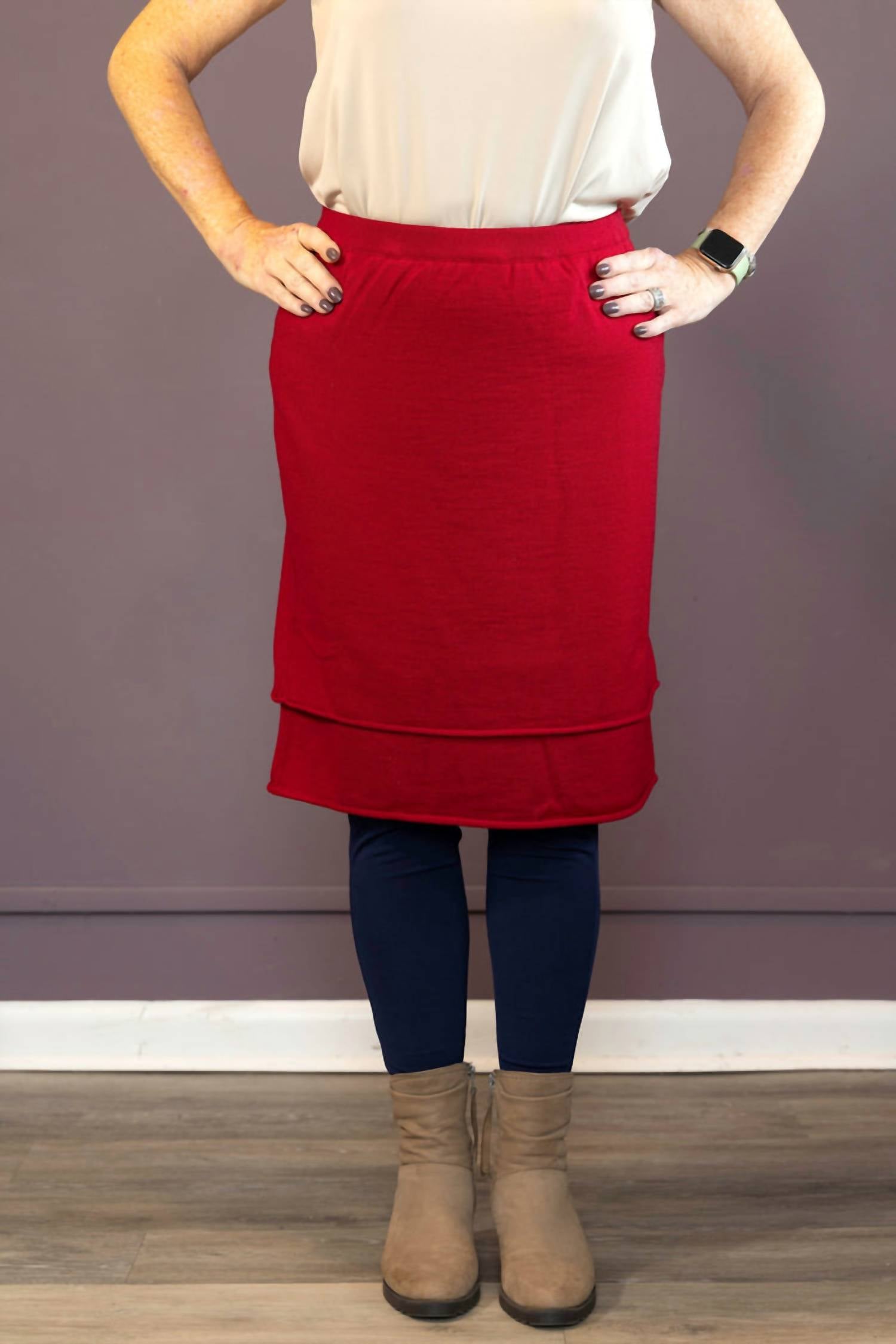 Юбка Eckbert в винном цвете Risona, цвет wine
Юбка Eckbert в винном цвете Risona, цвет wine