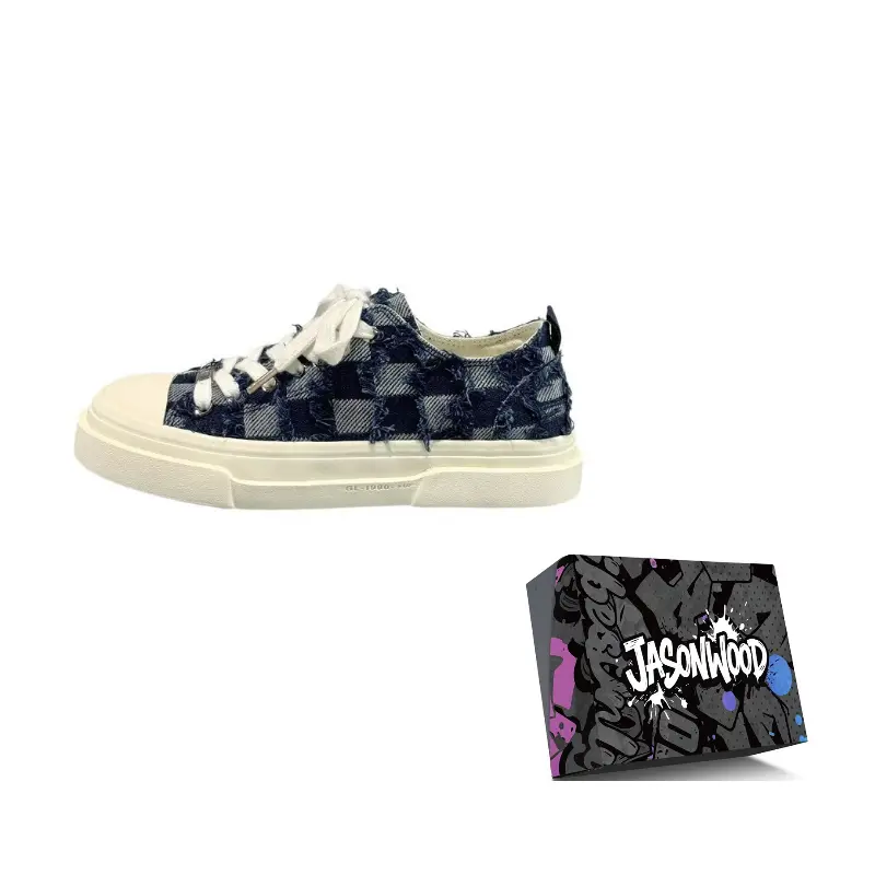 JASONWOOD Износостойкие дышащие легкие мужские кеды на низком ходу из парусины темно-синие, цвет Dark Blue
JASONWOOD Износостойкие дышащие легкие мужские кеды на низком ходу из парусины темно-синие, цвет Dark Blue