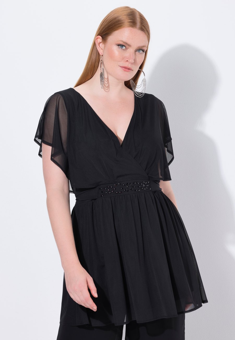 Блуза Ulla Popken LAYERED, Black
Блуза Ulla Popken LAYERED, Black