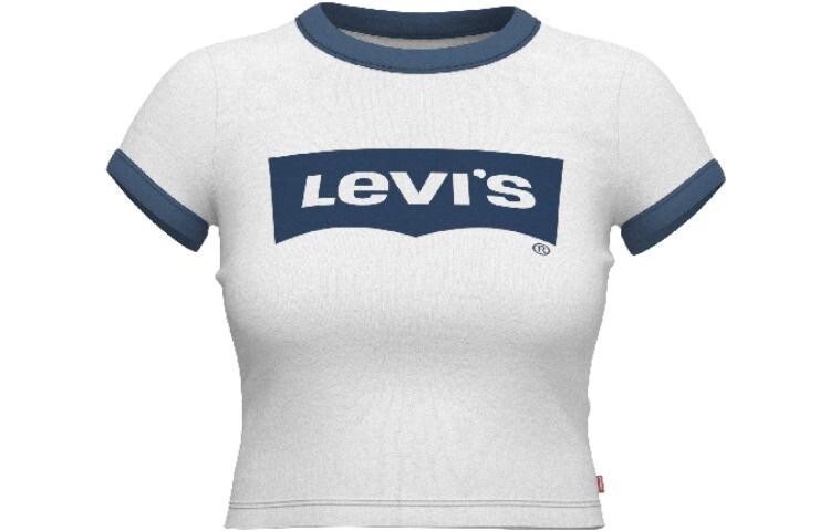 Женский укороченный топ Levis, белый
Женский укороченный топ Levis, белый