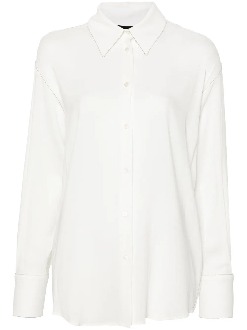 Рубашка на пуговицах Fabiana Filippi, белый 
Рубашка на пуговицах Fabiana Filippi, белый