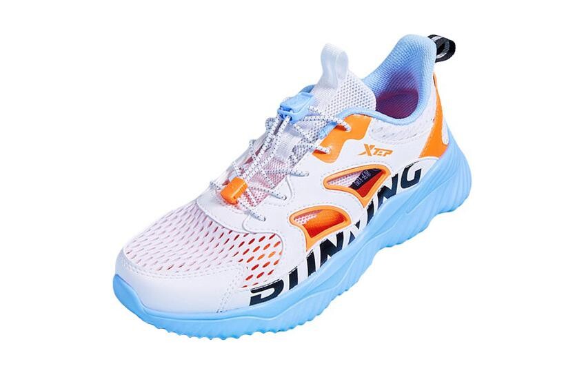 Детские кроссовки GS Low-top Белые/Maoyue Синие/Черные Xtep, синий 
Детские кроссовки GS Low-top Белые/Maoyue Синие/Черные Xtep, синий