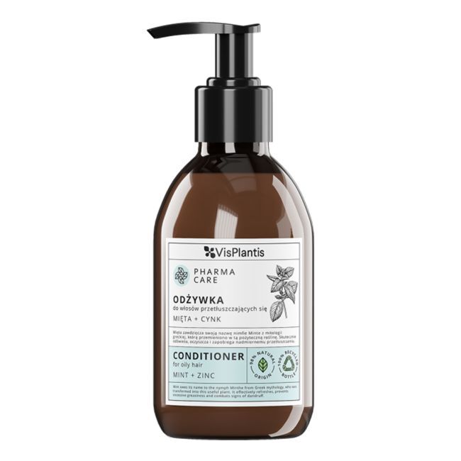 Кондиционер для волос Pharma Care Mint + Zink Vis Plantis, 300 мл
Кондиционер для волос Pharma Care Mint + Zink Vis Plantis, 300 мл
