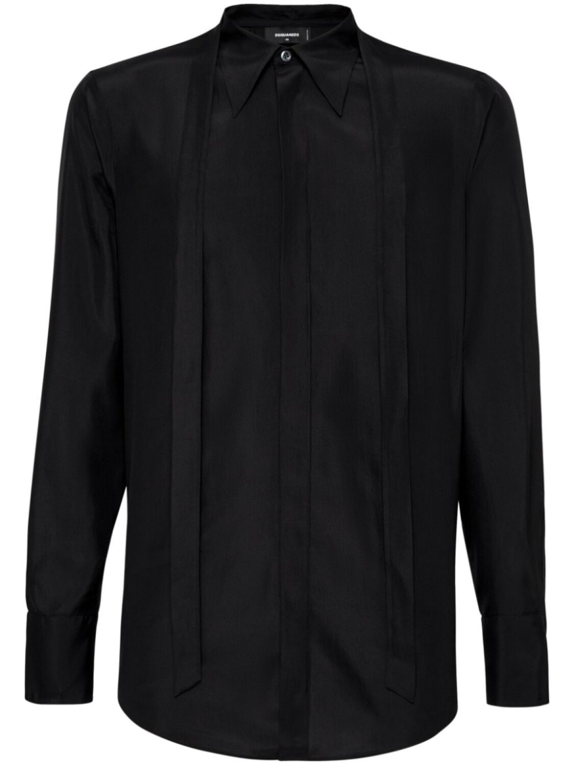 Dsquared2 шелковая рубашка, черный
Dsquared2 шелковая рубашка, черный