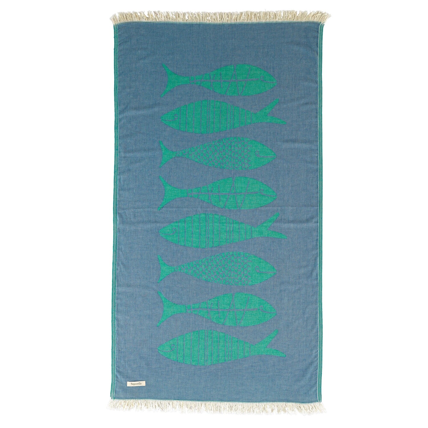 Пляжное полотенце Fouta из чистого жаккардового хлопка - Aquatic Begonville, цвет Verde
Пляжное полотенце Fouta из чистого жаккардового хлопка - Aquatic Begonville, цвет Verde
