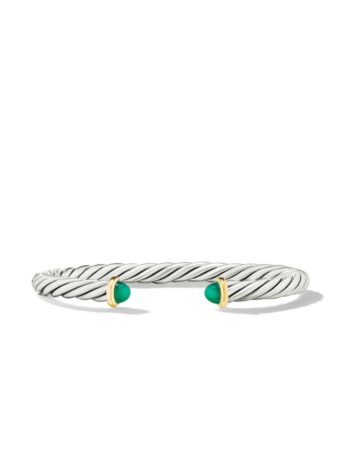 Браслет-кафф Modern Cable из серебра и желтого золота David Yurman, серебряный
Браслет-кафф Modern Cable из серебра и желтого золота David Yurman, серебряный