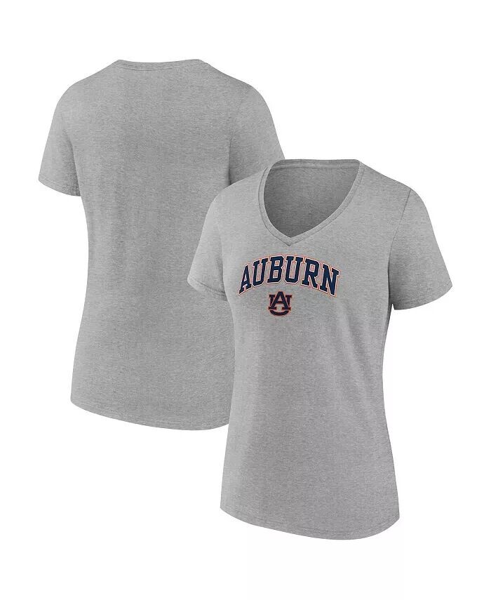 Женская футболка Heather Grey Auburn Tigers Evergreen Campus с v-образным вырезом Fanatics
Женская футболка Heather Grey Auburn Tigers Evergreen Campus с v-образным вырезом Fanatics