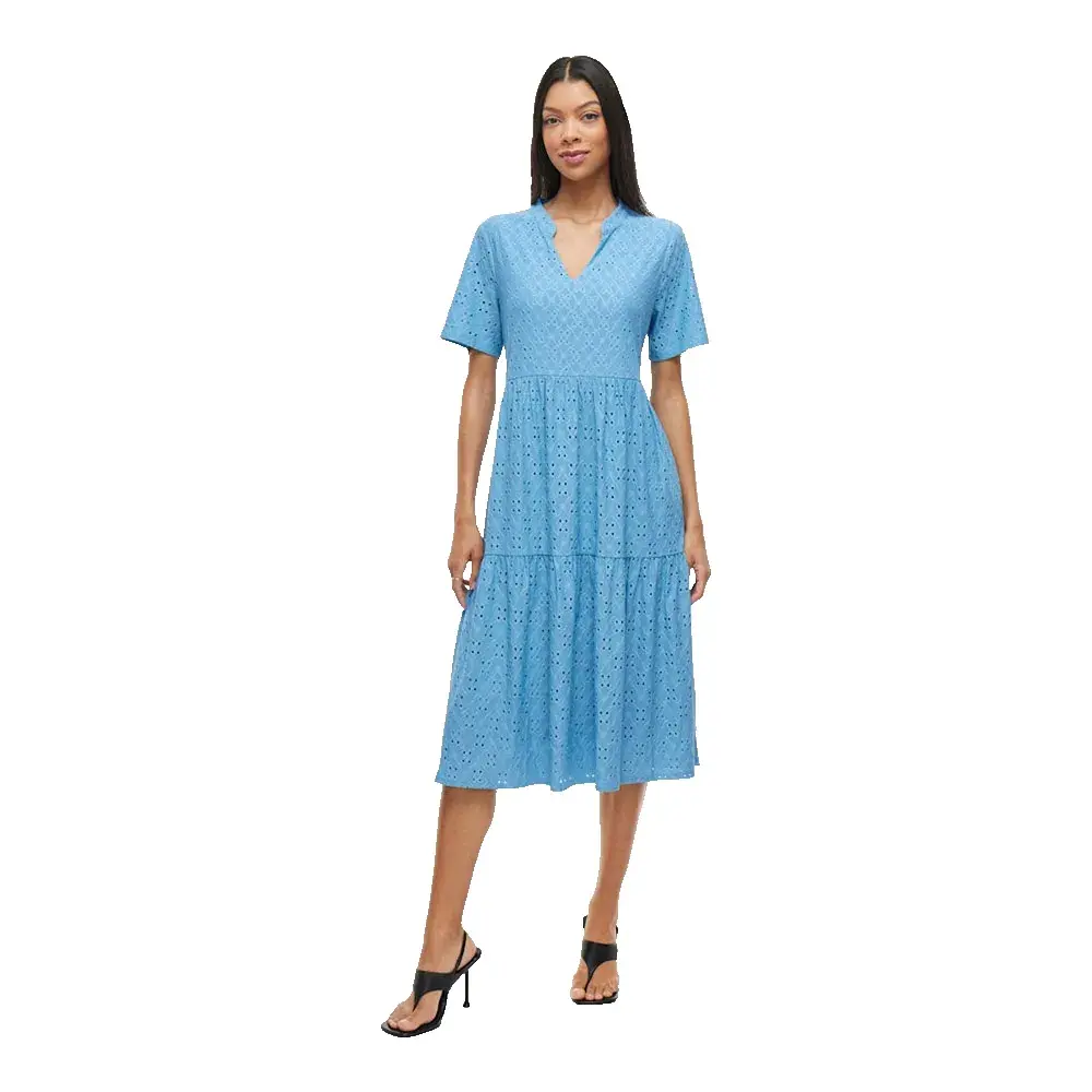 Платье Vila Kawa short sleeve midi, синий
Платье Vila Kawa short sleeve midi, синий