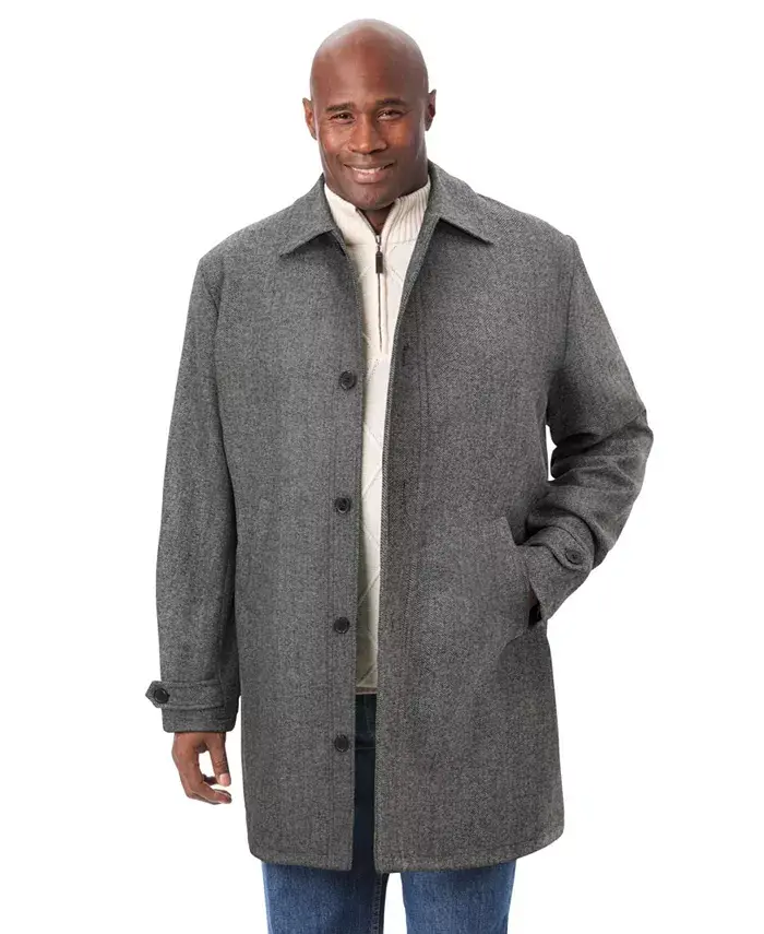 Большое и длинное шерстяное пальто Kingsize, мультиколор
Большое и длинное шерстяное пальто Kingsize, мультиколор