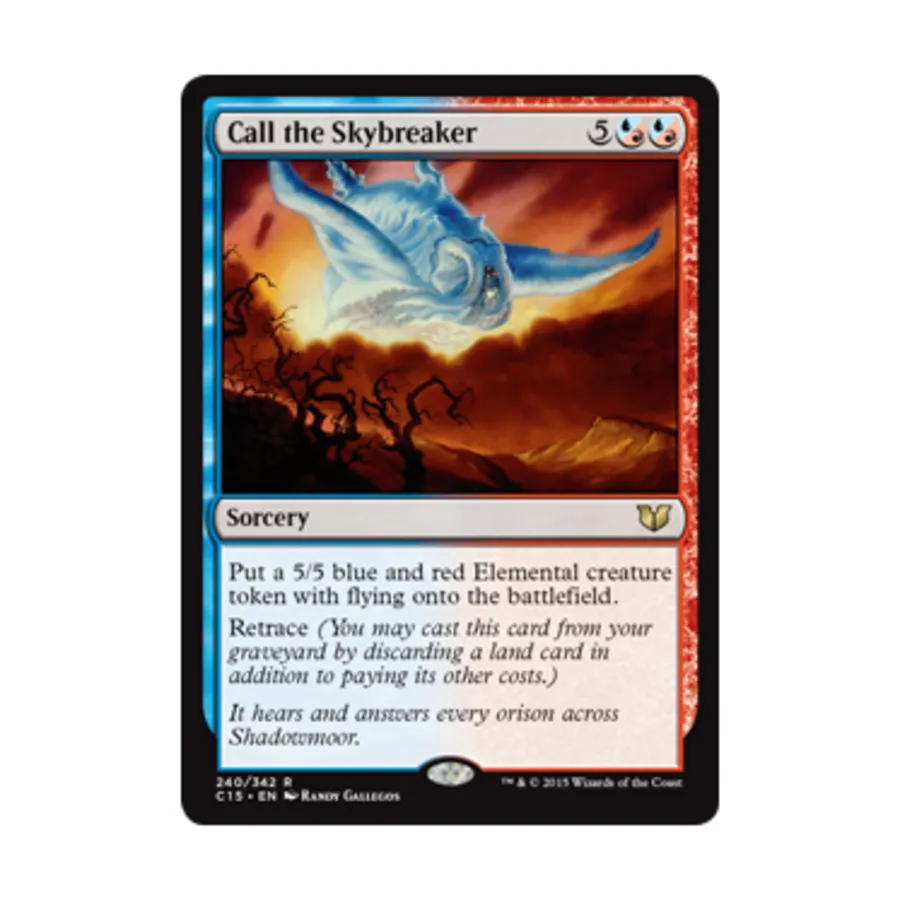 CCG Вызовите Небесного разрушителя (клавиша R), MTG - Commander 2015
CCG Вызовите Небесного разрушителя (клавиша R), MTG - Commander 2015