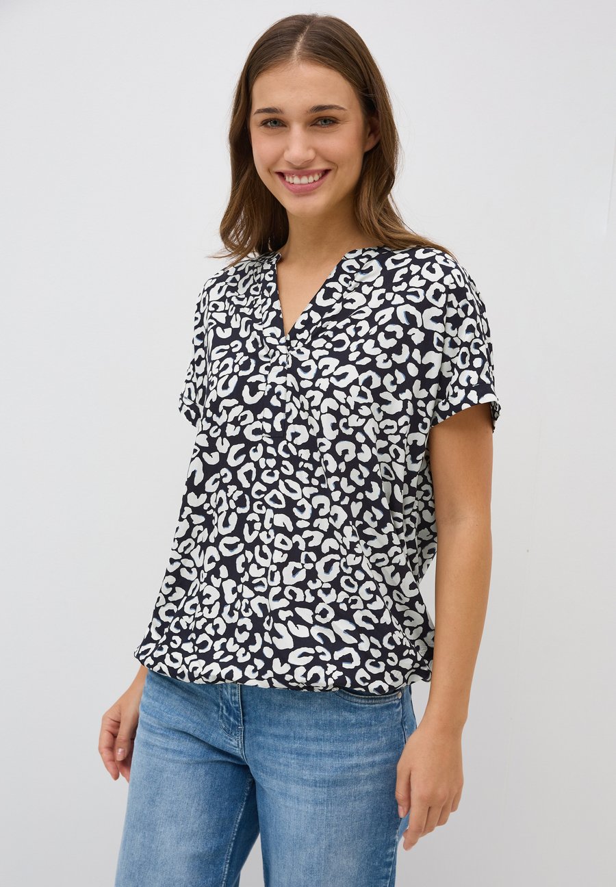 Блуза Cecil GEMUSTERTE SPLIT NECK, Blau/Blue
Блуза Cecil GEMUSTERTE SPLIT NECK, Blau/Blue