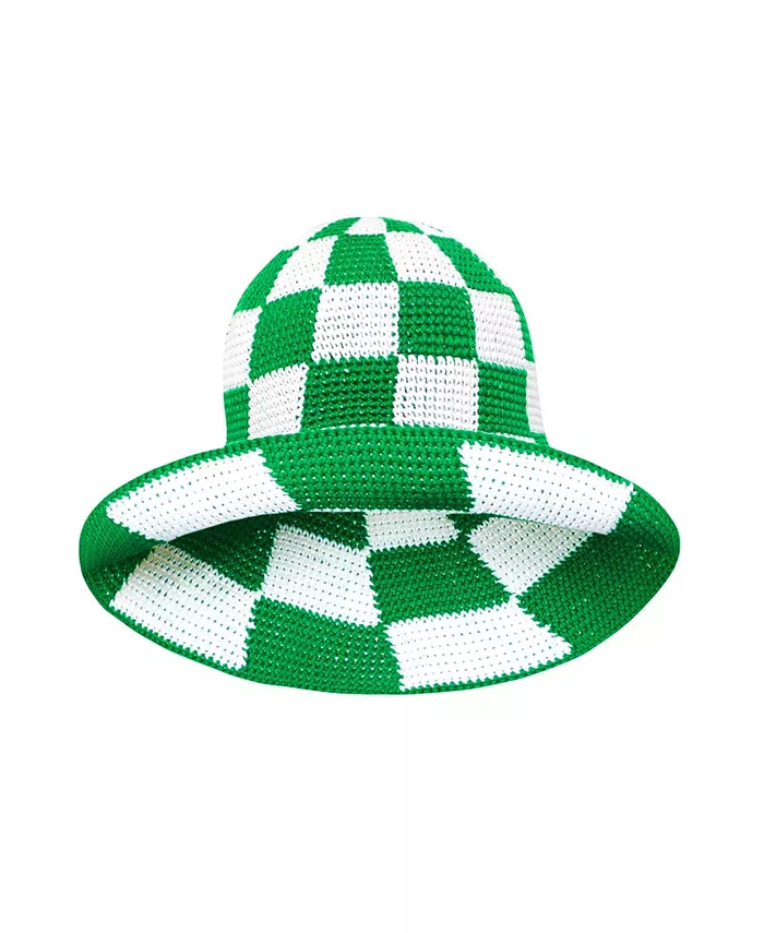 Клетчатая вязаная крючком шапка Shilo в зелено-белом цвете Brunna.co, зеленый
Клетчатая вязаная крючком шапка Shilo в зелено-белом цвете Brunna.co, зеленый