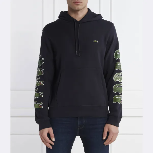 Толстовка классического кроя Lacoste, синий
Толстовка классического кроя Lacoste, синий