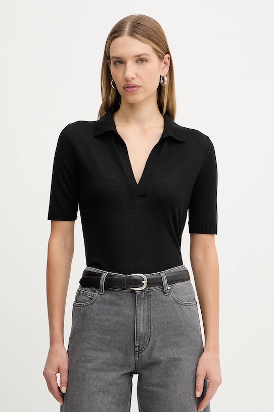 Шерстяная рубашка-поло Simona Corsellini, черный
Шерстяная рубашка-поло Simona Corsellini, черный