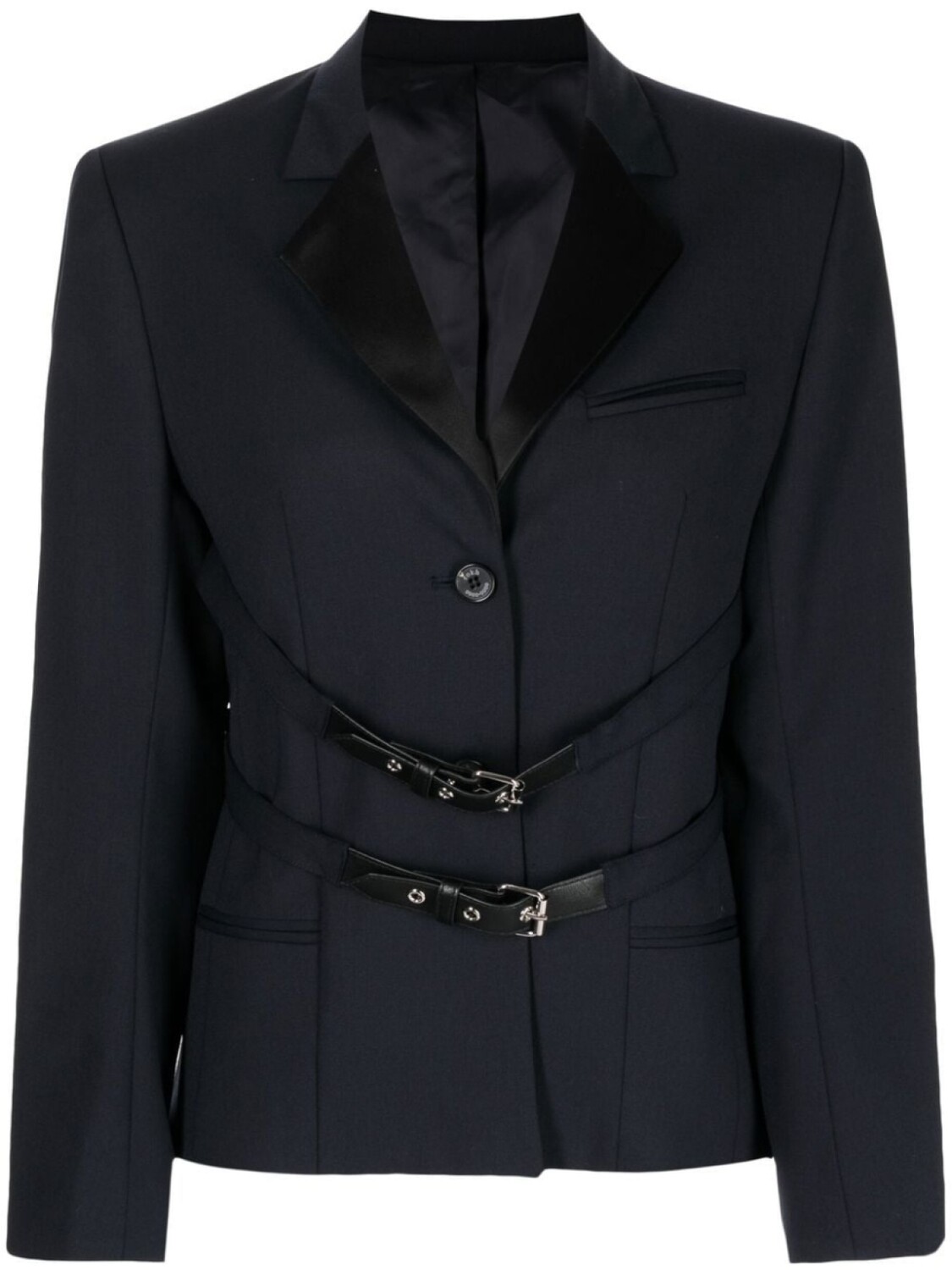 Rokh блейзер с пряжкой, синий 
Rokh блейзер с пряжкой, синий