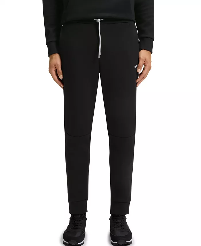 Мужские брюки для тренировок из хлопковой смеси Hugo Boss, черный
Мужские брюки для тренировок из хлопковой смеси Hugo Boss, черный