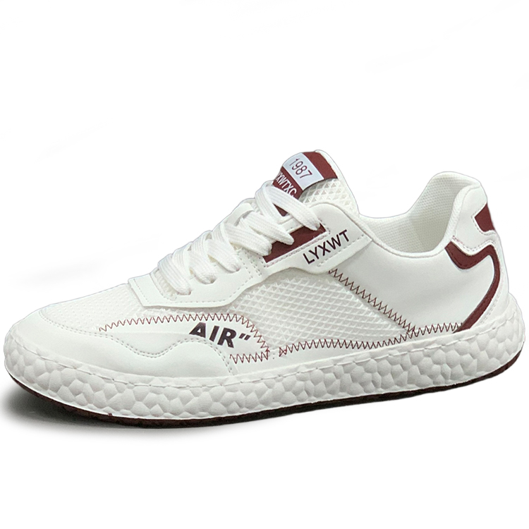 Нескользящие, износостойкие, дышащие, легкие, низкие повседневные туфли для мужчин SENJIALUO, White Burgundy
Нескользящие, износостойкие, дышащие, легкие, низкие повседневные туфли для мужчин SENJIALUO, White Burgundy