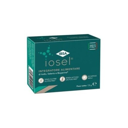 Ibsa Farmaceutici Добавка Iosel Selenium 30 мягких капсул
Ibsa Farmaceutici Добавка Iosel Selenium 30 мягких капсул