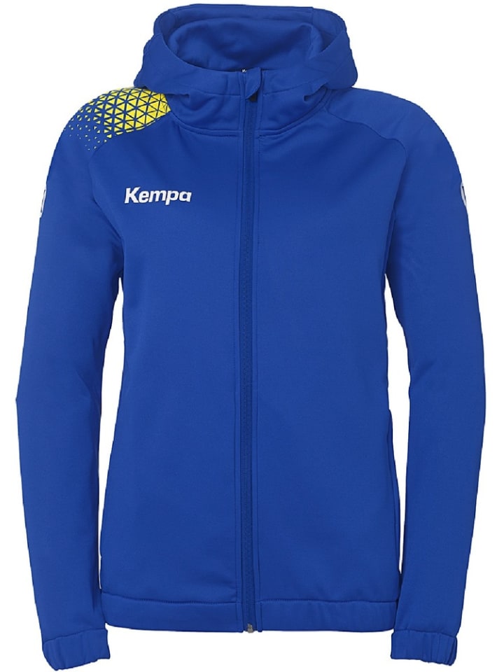 Женская куртка с капюшоном Ambition 28 синего цвета Kempa
Женская куртка с капюшоном Ambition 28 синего цвета Kempa