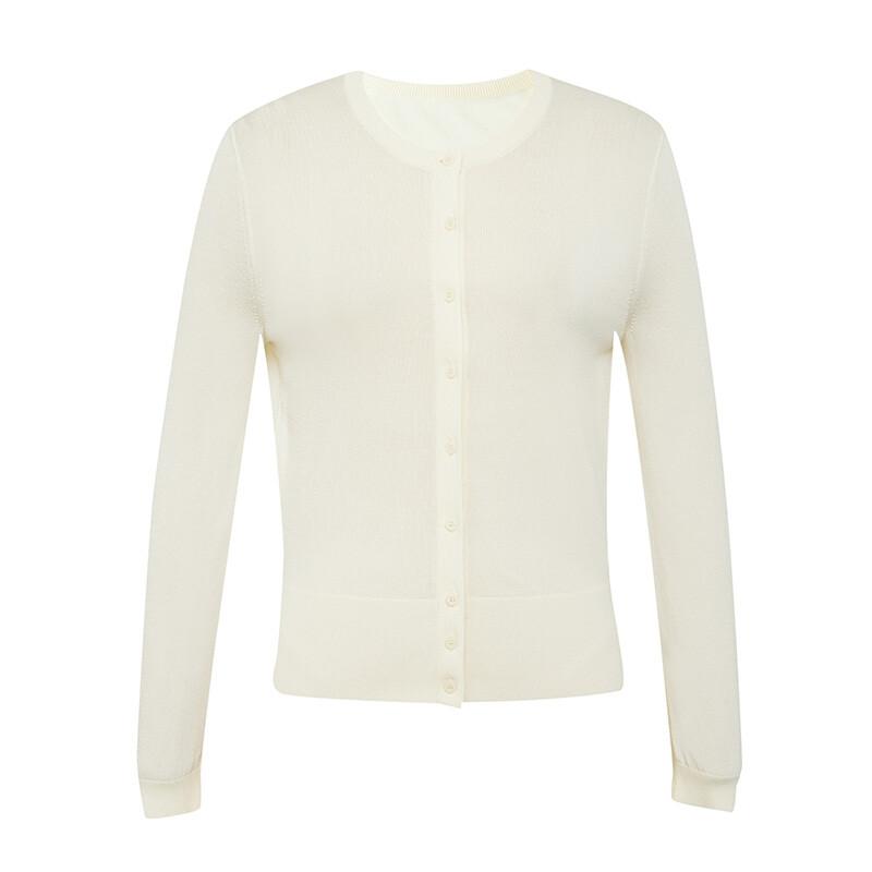 Тонкий кардиган Deep Breath из шелка, кремовый
Тонкий кардиган Deep Breath из шелка, кремовый