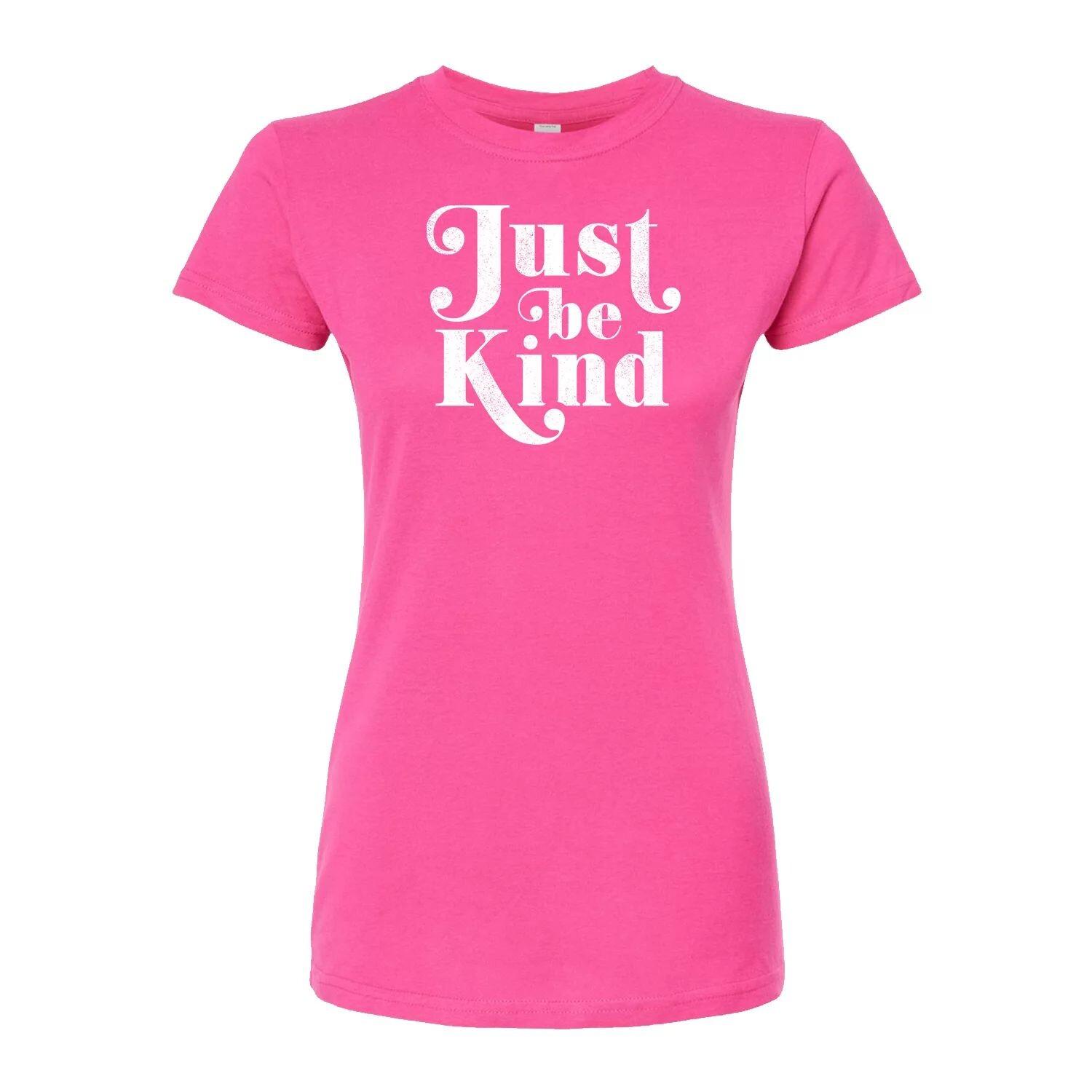 Облегающая футболка для юниоров "Just Be Kind" Licensed Character
Облегающая футболка для юниоров "Just Be Kind" Licensed Character