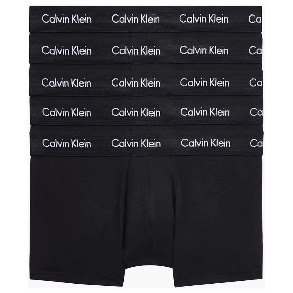 Трусы-боксеры Calvin Klein Low Rise 5 units, черный 
Трусы-боксеры Calvin Klein Low Rise 5 units, черный