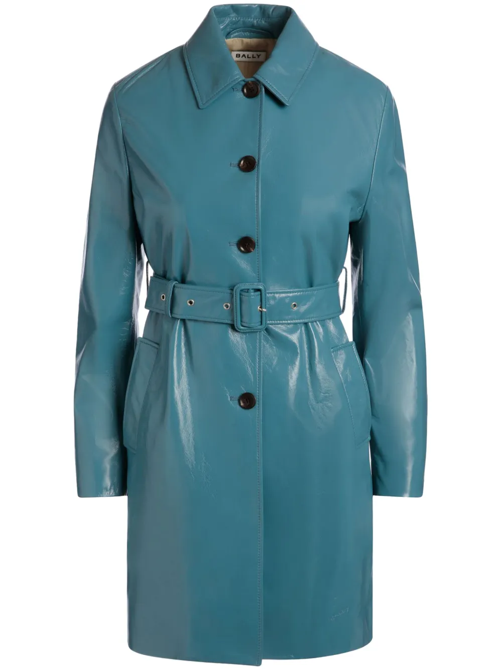 Пальто с поясом Bally, синий
Пальто с поясом Bally, синий