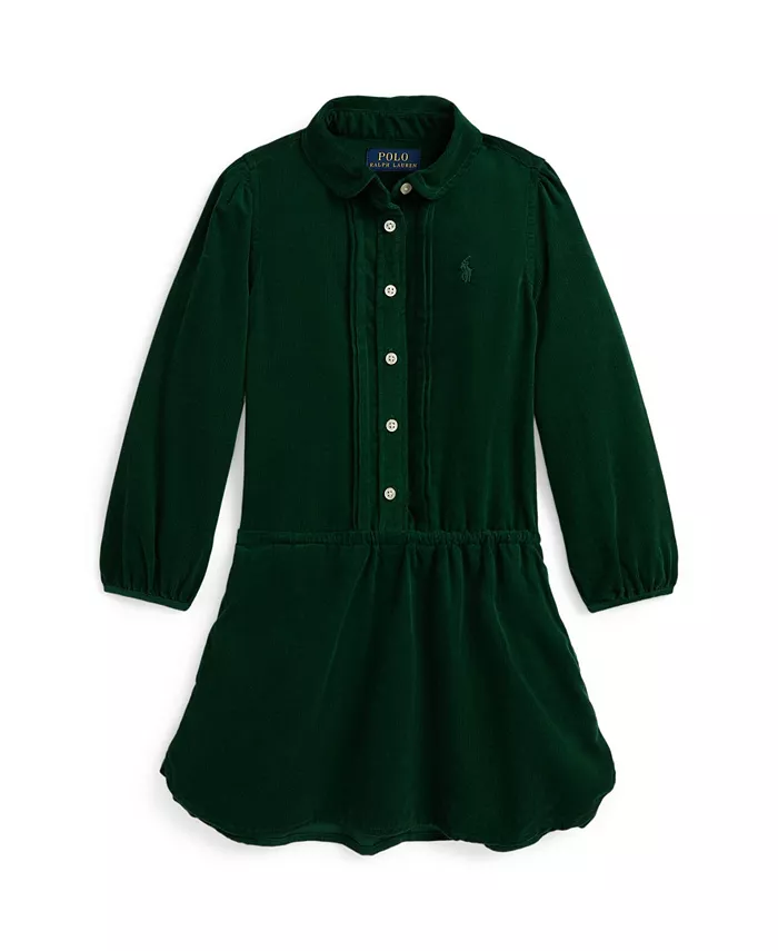 Платье с длинными рукавами и защипами для девочек 2T-6X Polo Ralph Lauren, зеленый
Платье с длинными рукавами и защипами для девочек 2T-6X Polo Ralph Lauren, зеленый