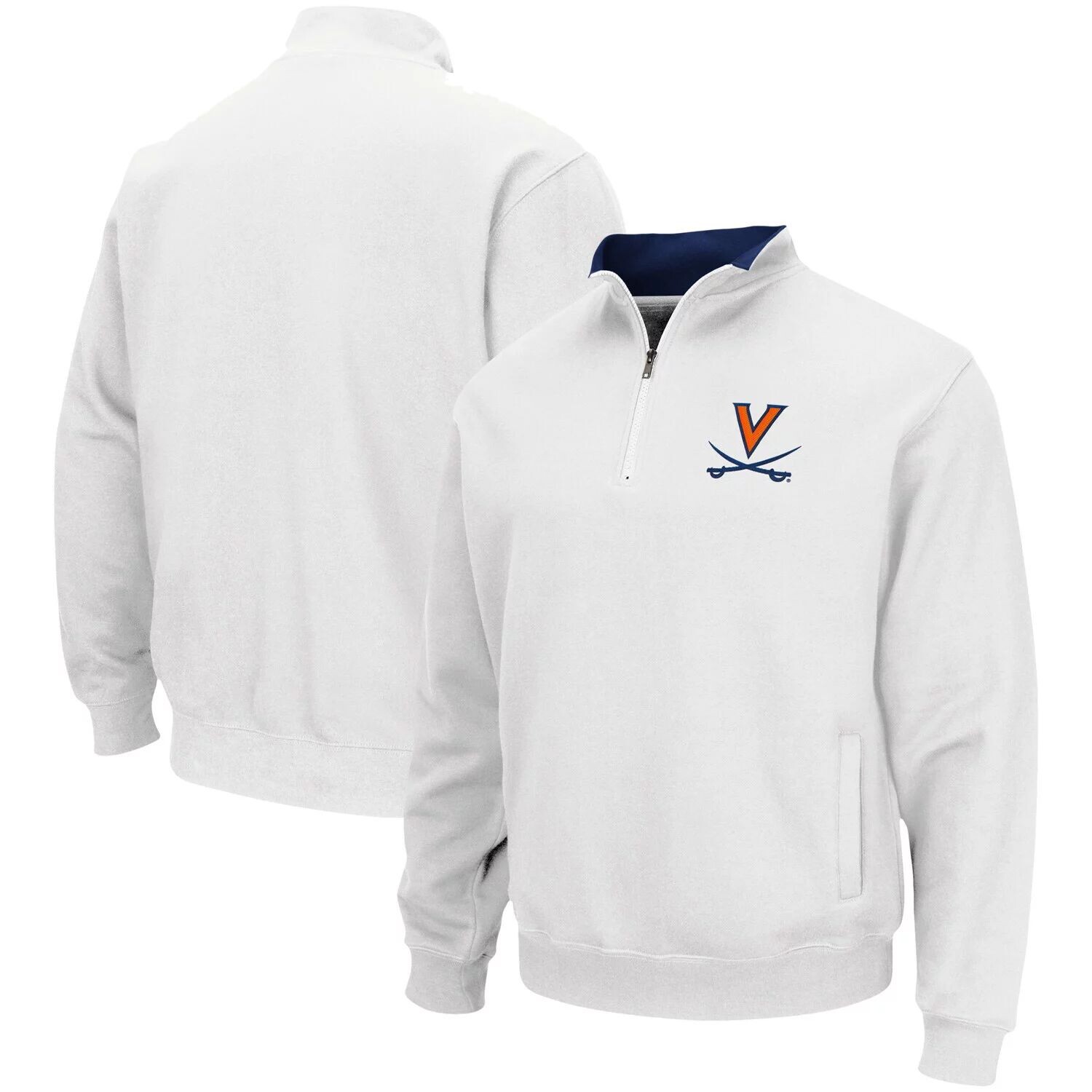 Мужская белая куртка с логотипом команды Virginia Cavaliers Tortugas Team и четверть молнии Colosseum, Белый, Мужская белая куртка с логотипом команды Virginia Cavaliers Tortugas Team и четверть молнии Colosseum
Мужская белая куртка с логотипом команды Virginia Cavaliers Tortugas Team и четверть молнии Colosseum, Белый, Мужская белая куртка с логотипом команды Virginia Cavaliers Tortugas Team и четверть молнии Colosseum