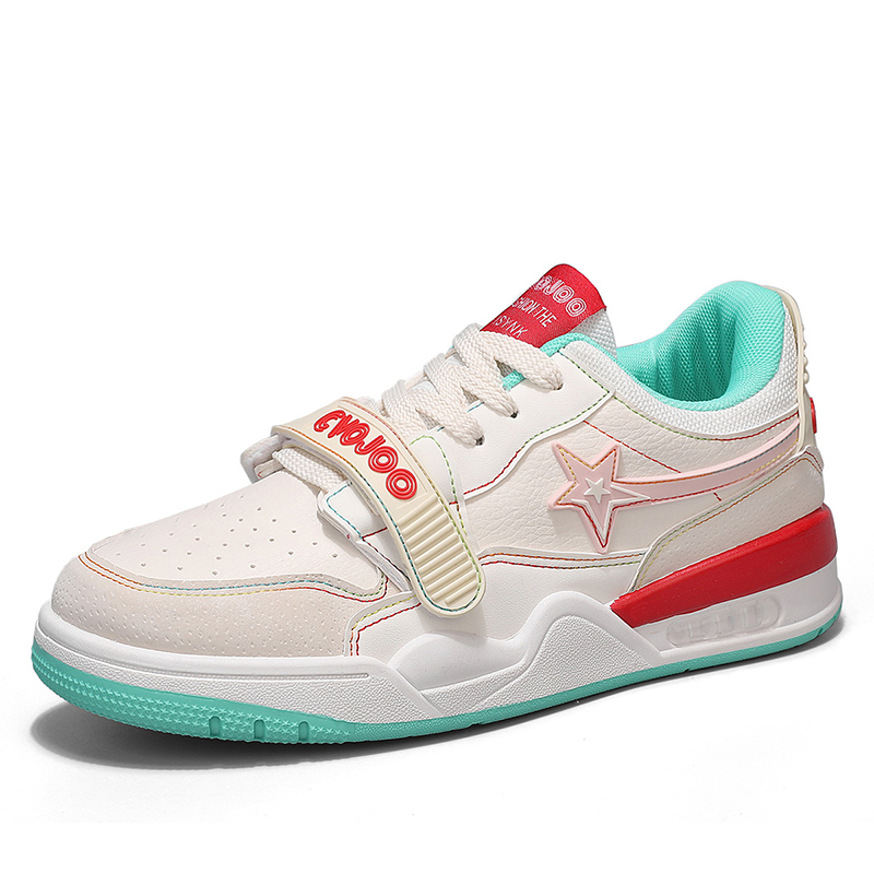 SHOUBA Износостойкие и легкие мужские скейтерские кроссовки лоу-топ бело-голубые, цвет White Blue
SHOUBA Износостойкие и легкие мужские скейтерские кроссовки лоу-топ бело-голубые, цвет White Blue