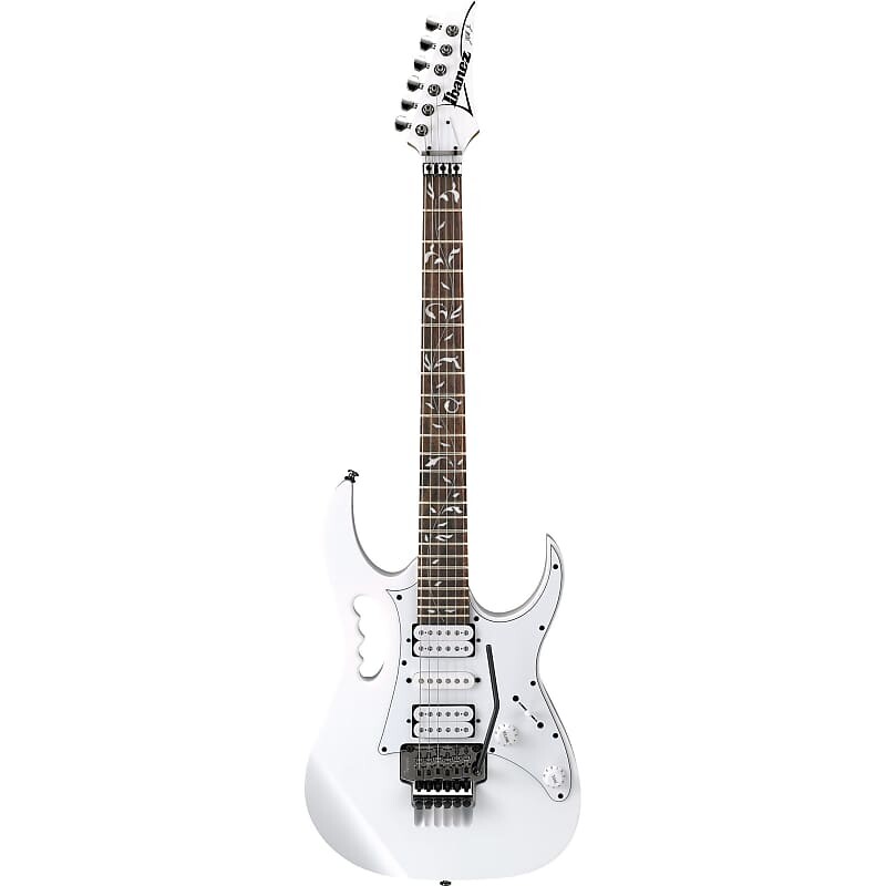 Электрогитара Ibanez JEMJRWH Steve Vai Signature Guitar - White
Электрогитара Ibanez JEMJRWH Steve Vai Signature Guitar - White