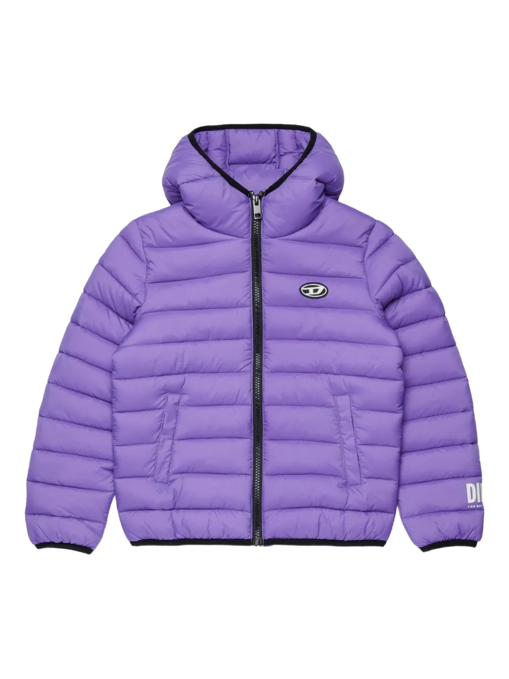 Пуховик с логотипом Diesel Kids, фиолетовый
Пуховик с логотипом Diesel Kids, фиолетовый