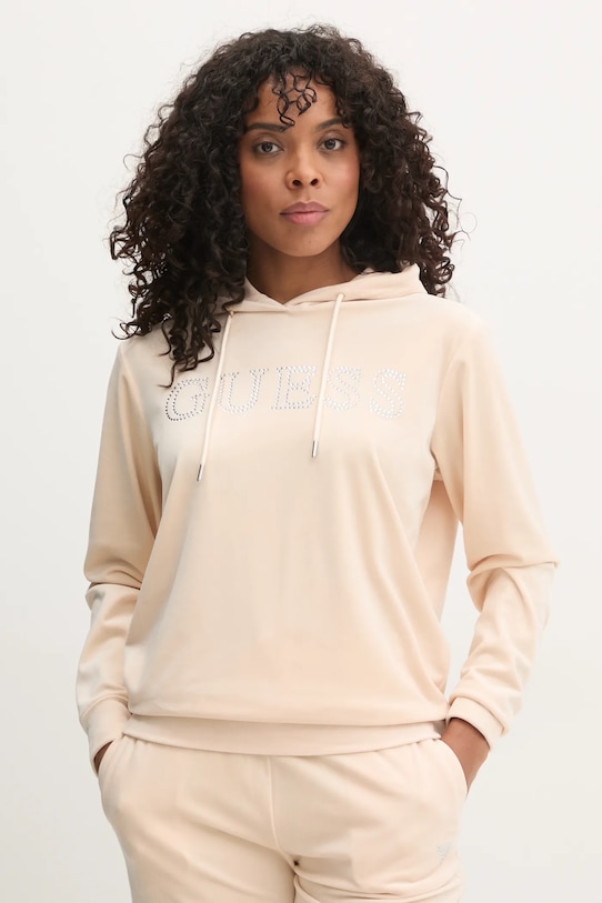 Толстовка COUTURE Guess, бежевый 
Толстовка COUTURE Guess, бежевый