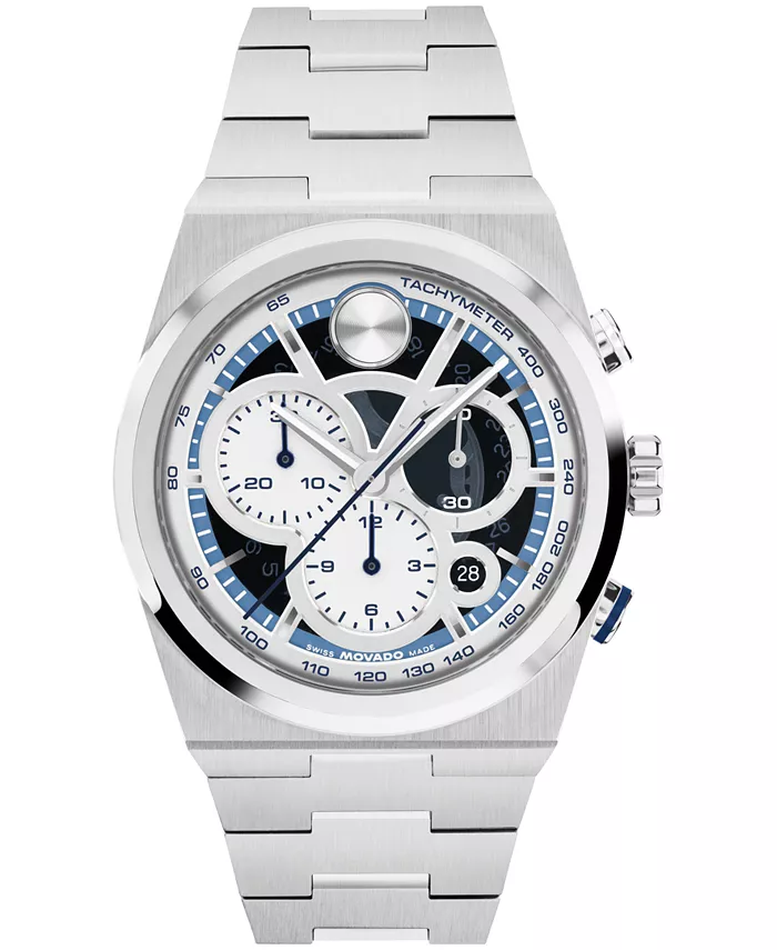 Мужские часы Bold Quest Swiss Quartz Chrono из нержавеющей стали, 40 мм Movado, Прозрачный, Мужские часы Bold Quest Swiss Quartz Chrono из нержавеющей стали, 40 мм Movado
Мужские часы Bold Quest Swiss Quartz Chrono из нержавеющей стали, 40 мм Movado, Прозрачный, Мужские часы Bold Quest Swiss Quartz Chrono из нержавеющей стали, 40 мм Movado