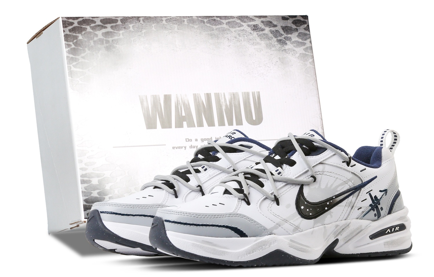 Nike Кроссовки Air Monarch 4 Exploration Trail Abrasion Resistant Low top Chunky Unisex White Gray
Nike Кроссовки Air Monarch 4 Exploration Trail Abrasion Resistant Low top Chunky Unisex White Gray