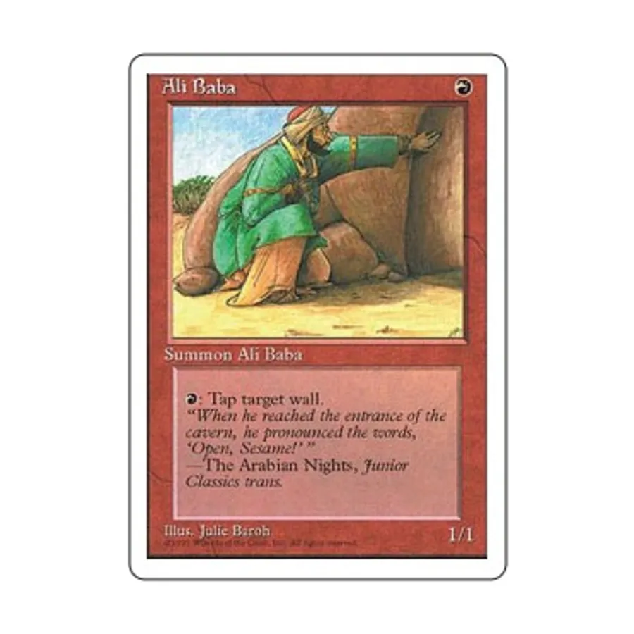 CCG Али-Баба (Ю), MTG - 4th Edition
CCG Али-Баба (Ю), MTG - 4th Edition