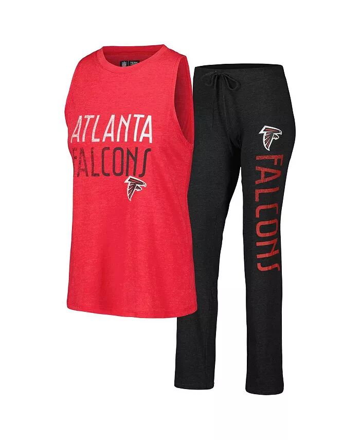 Женский черный, красный потертый топ и брюки Atlanta Falcons Muscle для отдыха Concepts Sport
Женский черный, красный потертый топ и брюки Atlanta Falcons Muscle для отдыха Concepts Sport