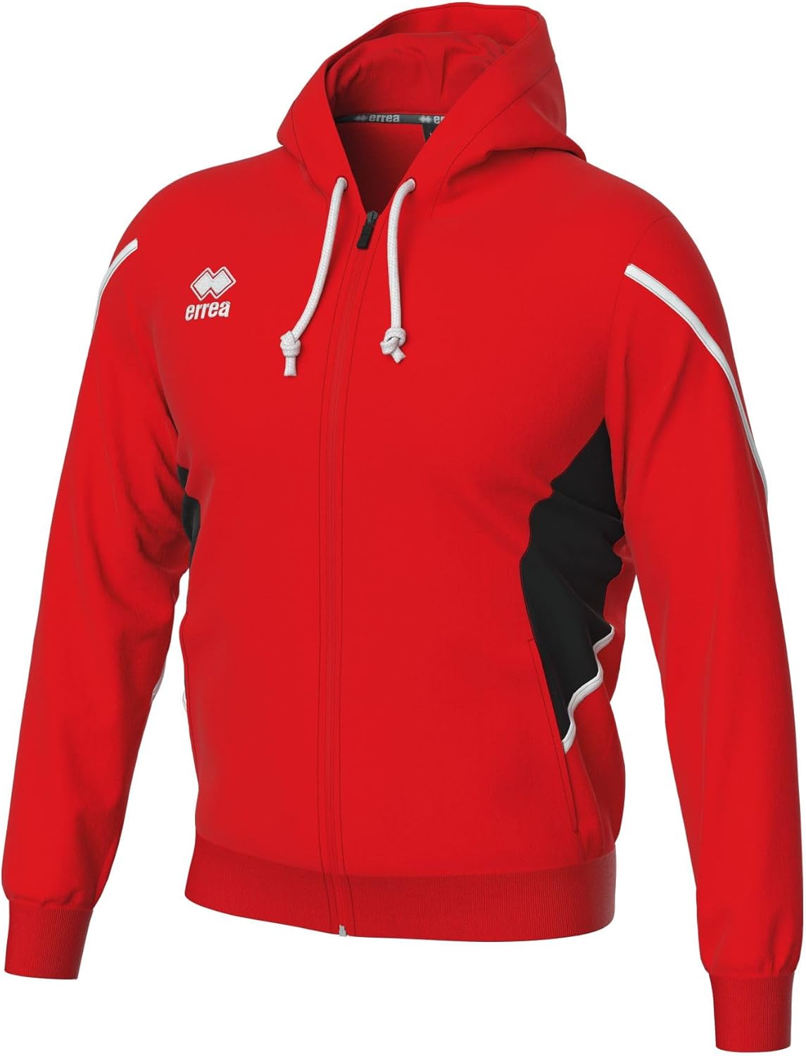 Худи Errea на молнии, унисекс, боковые карманы, стандартный крой, белый/черный/красный
Худи Errea на молнии, унисекс, боковые карманы, стандартный крой, белый/черный/красный