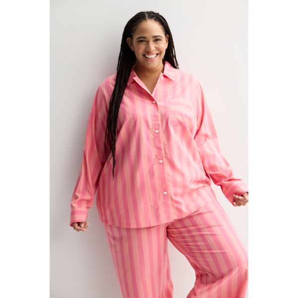Рубашка для сна "бойфренд" больших размеров из тканого материала Sonoma Goods For Life, цвет pink orange stripe
Рубашка для сна "бойфренд" больших размеров из тканого материала Sonoma Goods For Life, цвет pink orange stripe