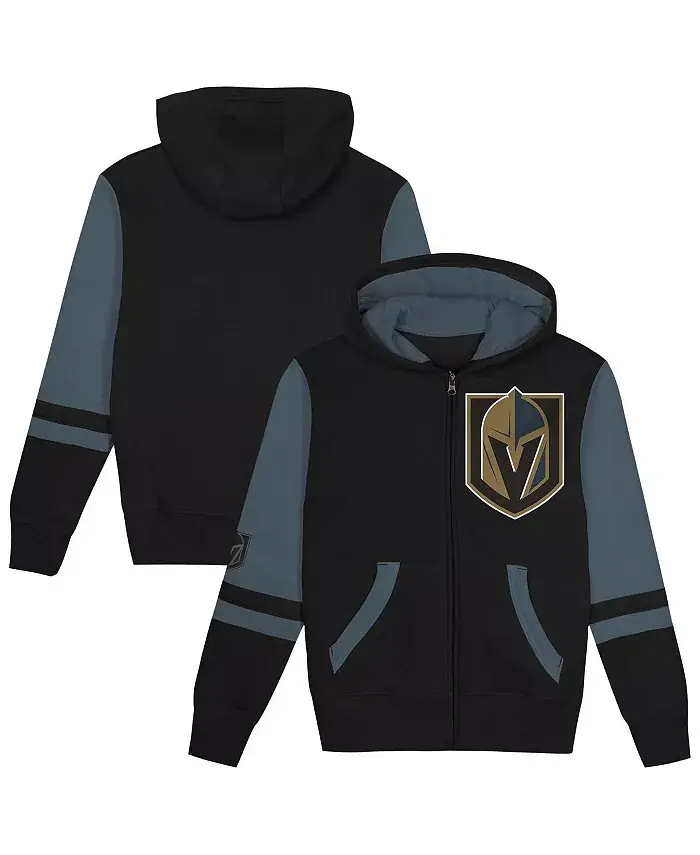 Толстовка с капюшоном на молнии для дошкольников Black Vegas Golden Knights Face Off Outerstuff
Толстовка с капюшоном на молнии для дошкольников Black Vegas Golden Knights Face Off Outerstuff