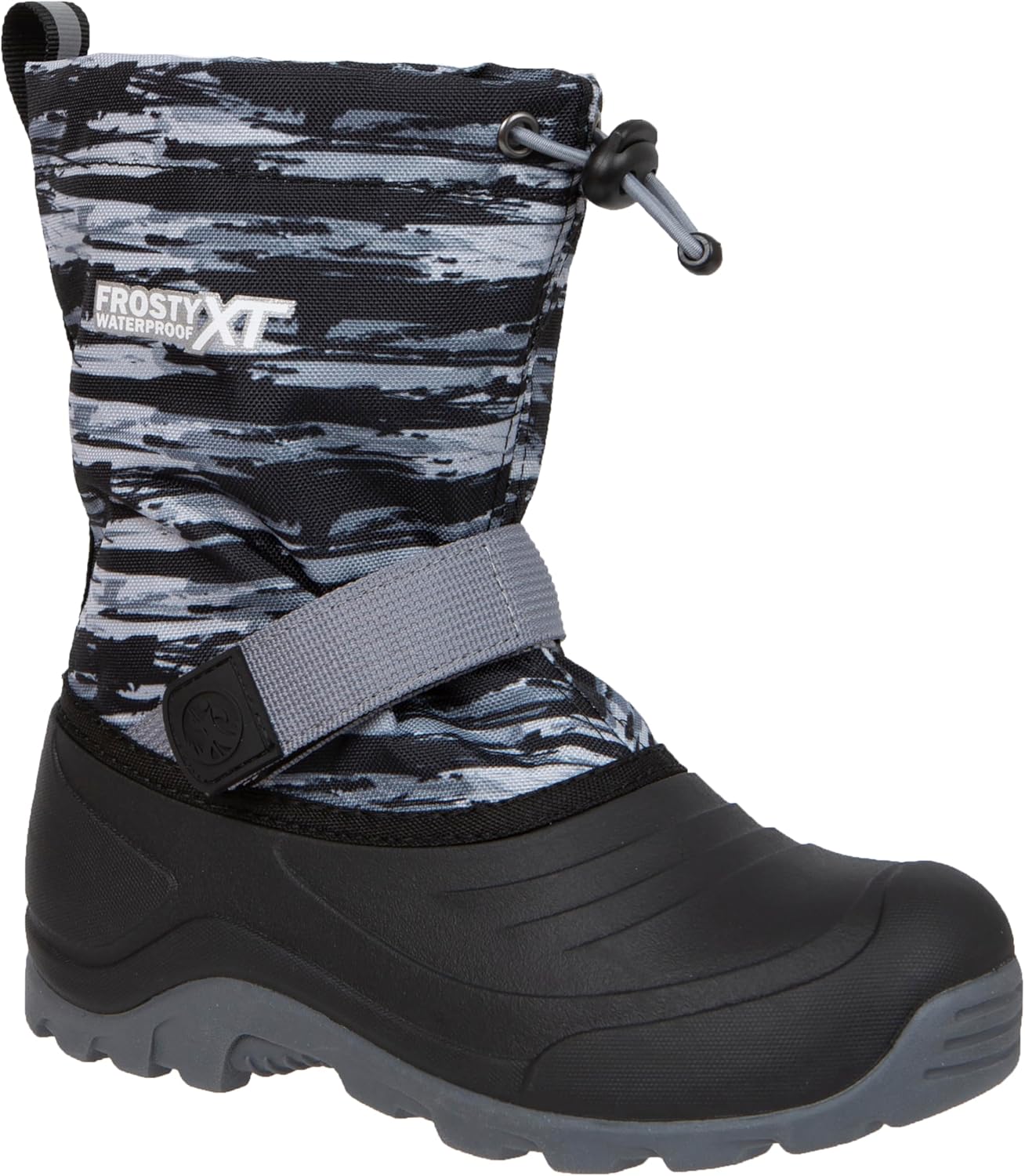 Детские зимние сапоги Northside Kids Frosty XT с водонепроницаемой утепленной подкладкой - герметичные швы, теплая подкладка, отражающие элементы, протектор для сцепления, Charcoal-022
Детские зимние сапоги Northside Kids Frosty XT с водонепроницаемой утепленной подкладкой - герметичные швы, теплая подкладка, отражающие элементы, протектор для сцепления, Charcoal-022