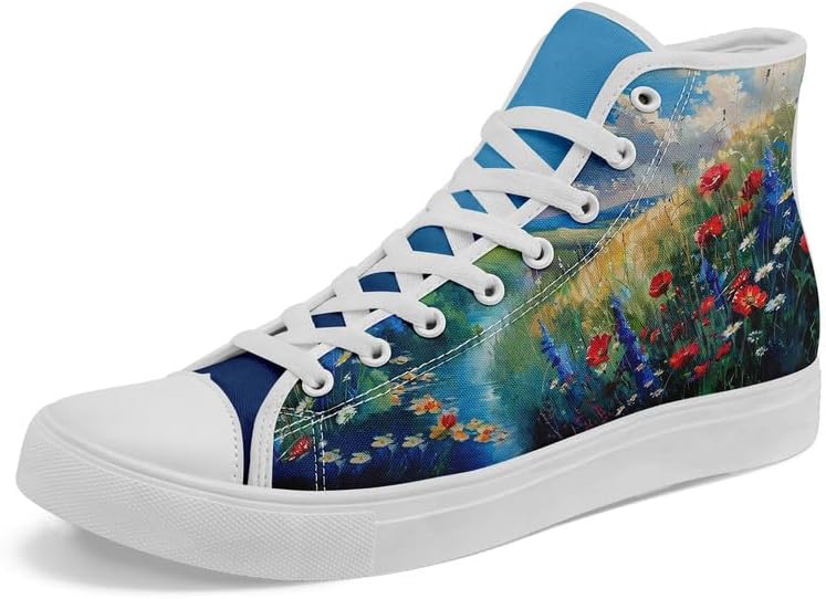 Унисекс модные высокие кеды на шнуровке из хлопка с цветочным принтом, повседневная обувь для ходьбы и тенниса, дышащие, для весны и лета Awsole, Floral Pattern Shoes18
Унисекс модные высокие кеды на шнуровке из хлопка с цветочным принтом, повседневная обувь для ходьбы и тенниса, дышащие, для весны и лета Awsole, Floral Pattern Shoes18