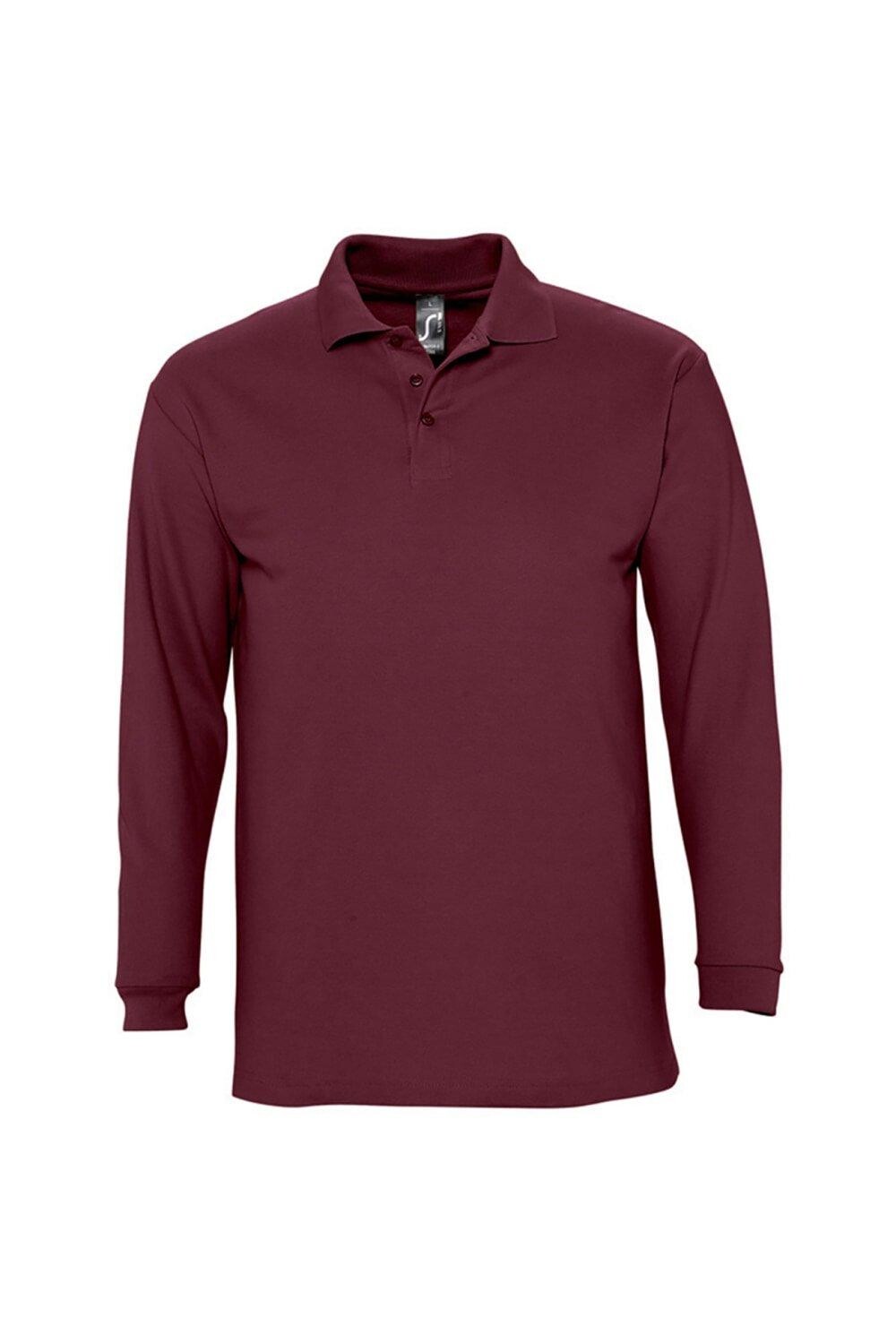 Рубашка поло из хлопка пике с длинными рукавами Winter II SOL'S, красный
Рубашка поло из хлопка пике с длинными рукавами Winter II SOL'S, красный